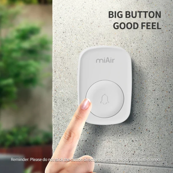 MiAir Wireless Doorbell 150M
