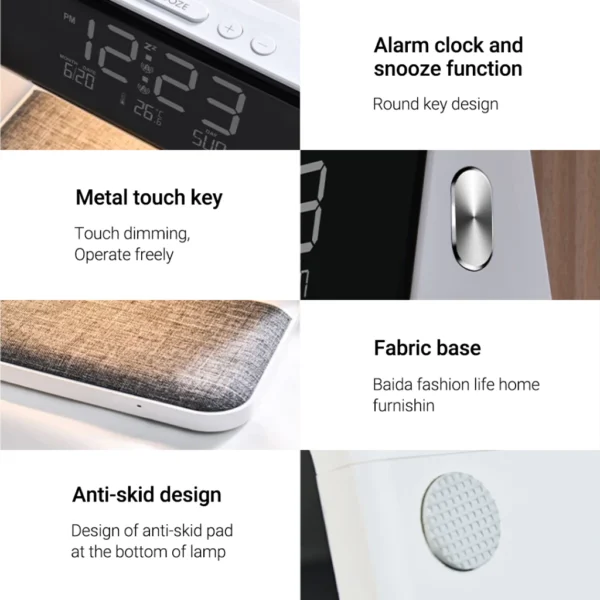 Multifunction Bedside Night Lamp